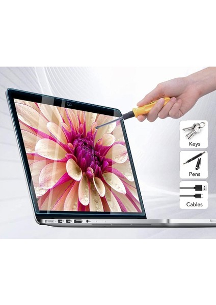 Lenovo Ideapad 3 15,6 Inç Ekran Koruyucu Nano Flexible Esnek Şeffaf