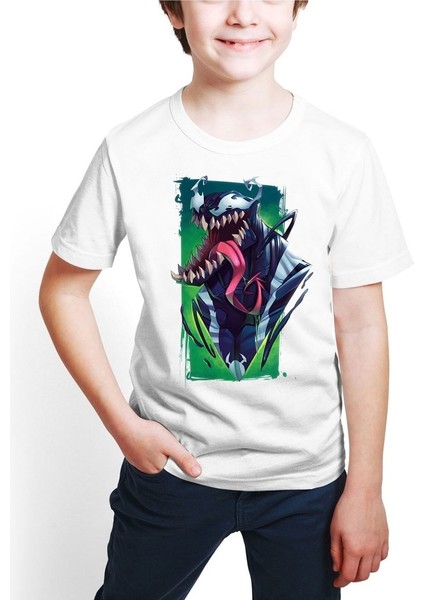 Venom Dijital Baskılı Çocuk Tişört D01