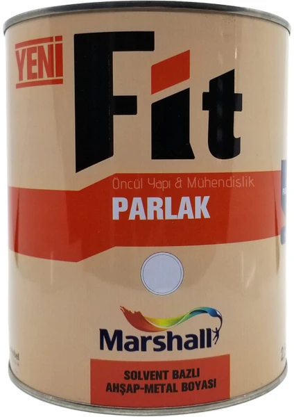 Fit Ahşap & Metal Sentetik Yağlı Boya Parlak 0 75 lt