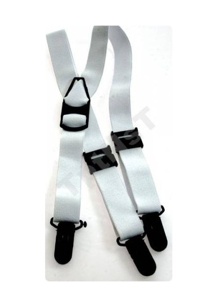 Salarticaret Çocuk Beyaz Pantolon Askısı Unisex Model