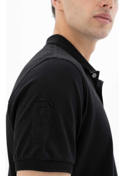 Erkek Baskılı Regular Fit % 95 Pamuklu %5 Likralı Polo Yaka T-Shirt Y25374302701 indirimleri