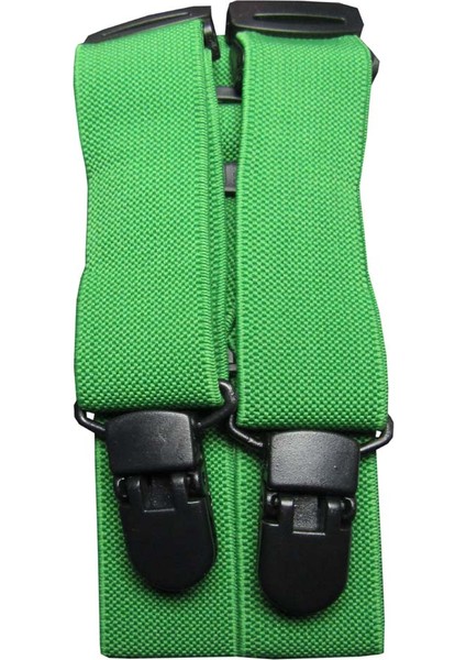 Çocuk Pantolon Askısı Yeşil Açık Unisex Model
