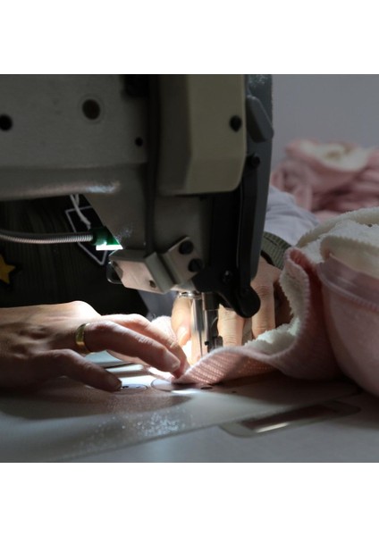 Doğal Kuzu Yünü ve %100 Doğal Pamuk Triko Bebek Battaniyesi Krem Renk (Ana Kucağı) modelleri