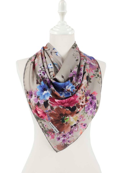 Bej Sardunya Desen Ipeksi Eşarp fiyatları