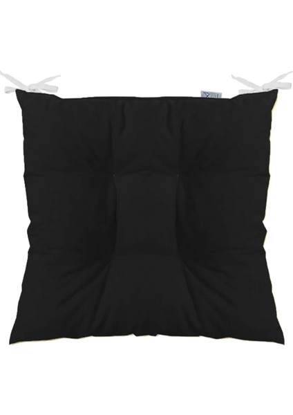 Siyah Kare Sandalye Minderi 40 x 40 cm Siyah fiyatları