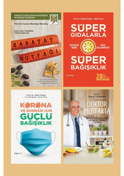 Sağlıklı ve Güçlü Bağışı Klık Seti - 4 Kitap