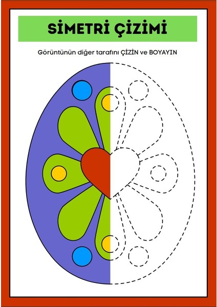 Enine Boyuna Eğitim Çocuklar Için Simetri Uygulamaları Kitap Seti modelleri