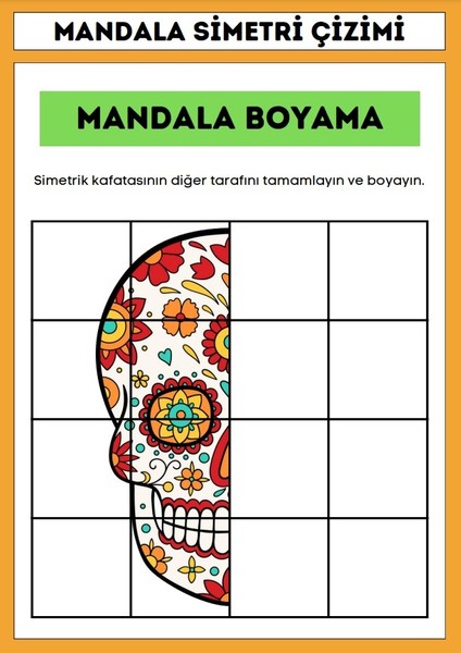 Enine Boyuna Eğitim Çocuklar Için Simetri Uygulamaları Kitap Seti indirimleri