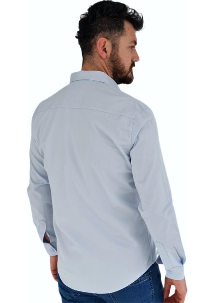 Erkek Spor Gömlek Silim Fit 9957 BGL-ST02724