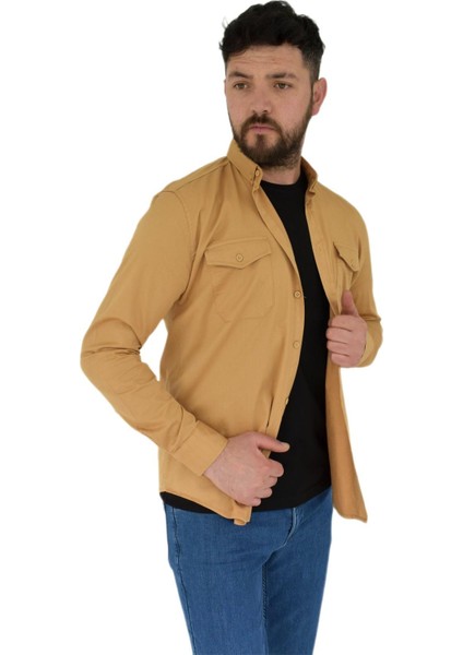 Erkek Spor Gömlek Silim Fit 9957 BGL-ST02724