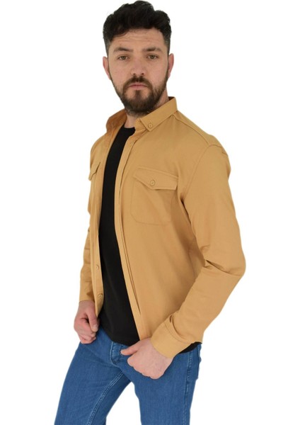 Erkek Spor Gömlek Silim Fit 9957 BGL-ST02724