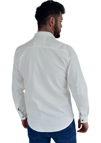Erkek Spor Gömlek Silim Fit 9821 BGL-ST02720