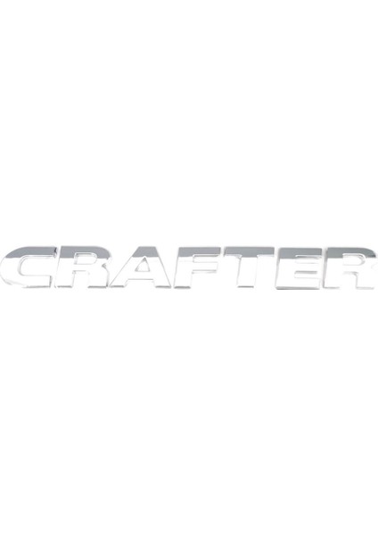 Vw Crafter 2017-2023 Arka Bagaj Kapağı Yeni Crafter Yazısı 2E0853687A