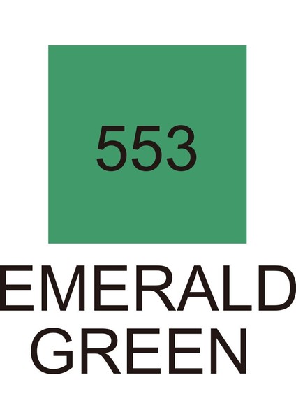 Kurecolor KC3000 Twin S Marker Kalem 553 Emerald Green