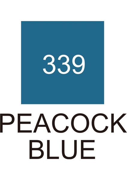 Kurecolor KC3000 Twin S Marker Kalem 339 Peacock Blue