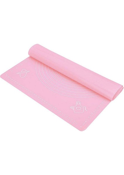 Kendinden Ölçü Cetvel Silikon Hamur Kesme Hamur Açma Matı Pratik Mutfak Matı 40cmx50cm Çeyizlik fiyatları