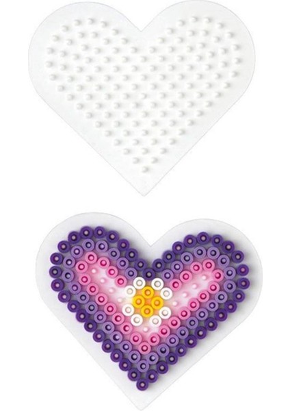 Hama Midi Boncuk Tablası - Küçük Kalp