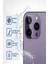 Apple iPhone 11 Pro Alüminyum Alaşım Safir Temperli Cam Kamera Lens Koruyucu - Siyah 3