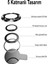 Apple iPhone 11 Pro Safir Temperli Cam Kamera Lens Koruyucu - Mavi 2