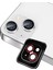 Apple iPhone 14 Safir Temperli Cam Kamera Lens Koruyucu - Kırmızı 1
