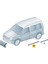 Vw Caddy 2004-2010 Sol Ön Kapı Çıtası Siyah Plastik 2K0853515E 3