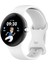 Google Pixel Watch Kordon, Silicone Sport Band Beyaz 1