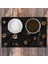 Vinil Kaymaz Tabanlı Keçe Baskılı Evcil Hayvan Pet Mama Paspası 30x45 1