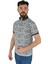 Erkek Polo Yaka Dijital Baskılı Tişört Waffle 2372 BGL-ST02797 3