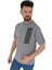 Erkek Baskılı Oversize Tişört 2380 BGL-ST02803 2