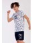 Erkek Çocuk Kısa Kol Şortlu Pijama Takım 2