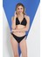 2318-4 Kadın Üçgen Boyundan Bağlamalı Ipli Bikini 1