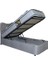 Baza Yatak Başlık Standart Silin Model Metal Fırın Boya 100*200 Pedli Ortopedik Yatak El Yapım 1