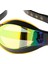 Yüzücü Yarış Gözlüğü Aynalı X-Looks Unisex Sarı & Siyah /rainbow 4