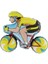 Sarı Bisiklet Folyo Balon 31 Inç 78 cm 1