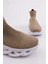 638-1 Kadın Burgulu Taban Sneaker 4