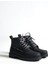 Yüksek Taban Ayakkabı B-020 Siyah (Siyah Taban) 1