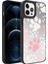 Apple Apple iPhone 12 Pro Max Kılıf Aynalı Desenli Kamera Korumalı Parlak Renkli Sert Kapak (Mirror) 2