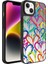 Apple Apple iPhone 14 Kılıf Aynalı Desenli Kamera Korumalı Parlak Renkli Sert Kapak (Mirror) 1