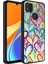 Xiaomi Redmi 10A Kılıf Aynalı Desenli Kamera Korumalı Parlak Renkli Sert Kapak (Mirror) 2