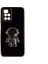 Xiaomi Redmi 10 2022 Kılıf Kamera Korumalı Astronot Desenli Standlı Silikon Siyah 1