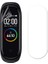 Xiaomi Mi Band 3 Ekran Koruyucu Kavisli Silikon Yapılı Nano (Narr Tpu Body) 5