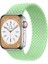 Solo Loop Örgü Kordon, Apple Watch Series SE/11/10/9/8/7/6/5/Ultra Uyumlu 49mm-46mm-45mm-44mm, Small, Fıstık Yeşili 1