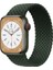 Solo Loop Örgü Kordon, Apple Watch Series SE/11/10/9/8/7/6/5/Ultra Uyumlu 49mm-46mm-45mm-44mm, Small, Sekoya Yeşili 1
