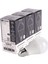 9W LED Ampul 6500K Beyaz Işık A60 E27 3 'lü Paket Ampul 1