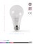 9W LED Ampul 6500K Beyaz Işık A60 E27 4 'lü Paket Ampul 3