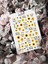 Sunflowers Tırnak Dövmesi Tırnak Tattoo Nail Art Tırnak Sticker 1