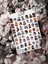 Demon Slayer Figür Tırnak Dövmesi Tırnak Tattoo Nail Art Tırnak Sticker 1