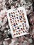 Bad Girl Cartoon Tırnak Dövmesi Tırnak Tattoo Nail Art Tırnak Sticker 1
