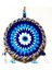 Nazar Boncuğu Desenli Dream Catcher El Yapımı Kuş Tüylü Rüya Kapanı Duvar Süsü 1