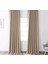 Taç Koyu Taş Karartma Blackout Fon Perde, 1/3 Sık Pile, Tek Kanat, 50 x 260 cm 1